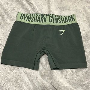 Green Gymshark Trainer shorts